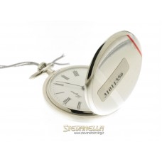 Longines orologio tasca acciaio con coperchio L.70124211 pocket watch